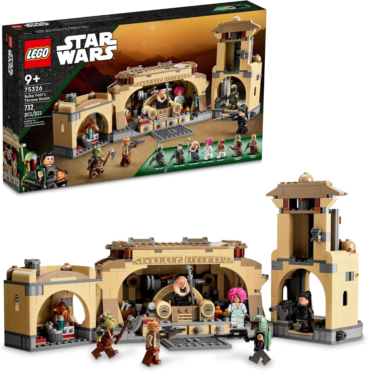 LEGO Star Wars Boba Fett's Throne Room 75326-Bricking Lebanon