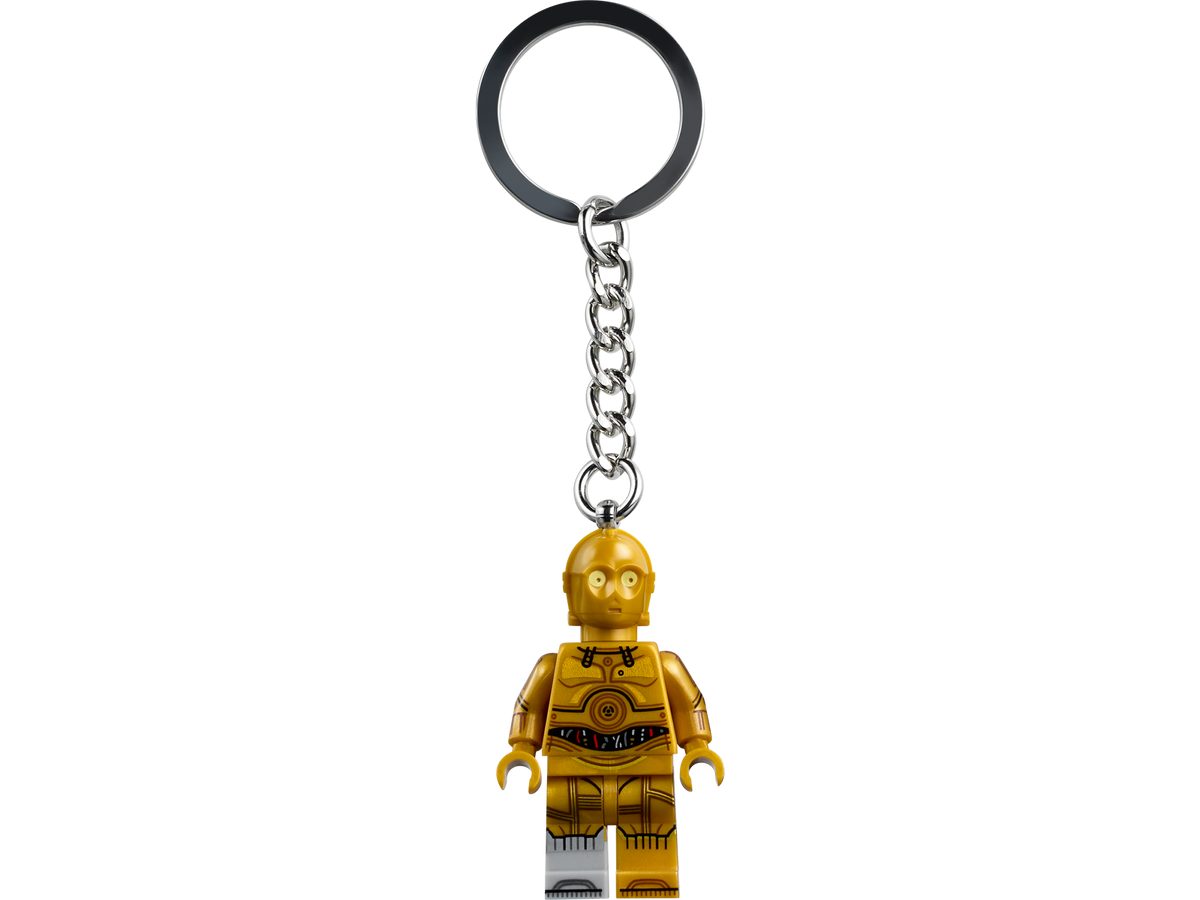 LEGO Star Wars C 3PO Minifigure Key Chain 854313-Bricking Lebanon