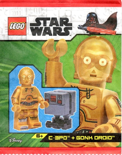 LEGO Star Wars C 3PO and Gonk Droid Mini Figures Set 912310 1 912310-1-Bricking Lebanon