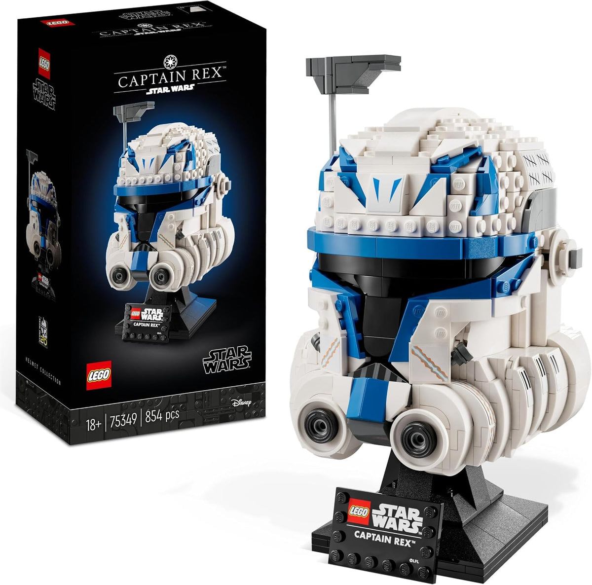 LEGO Star Wars Captain Rex Helmet Collectible 75349-Bricking Lebanon