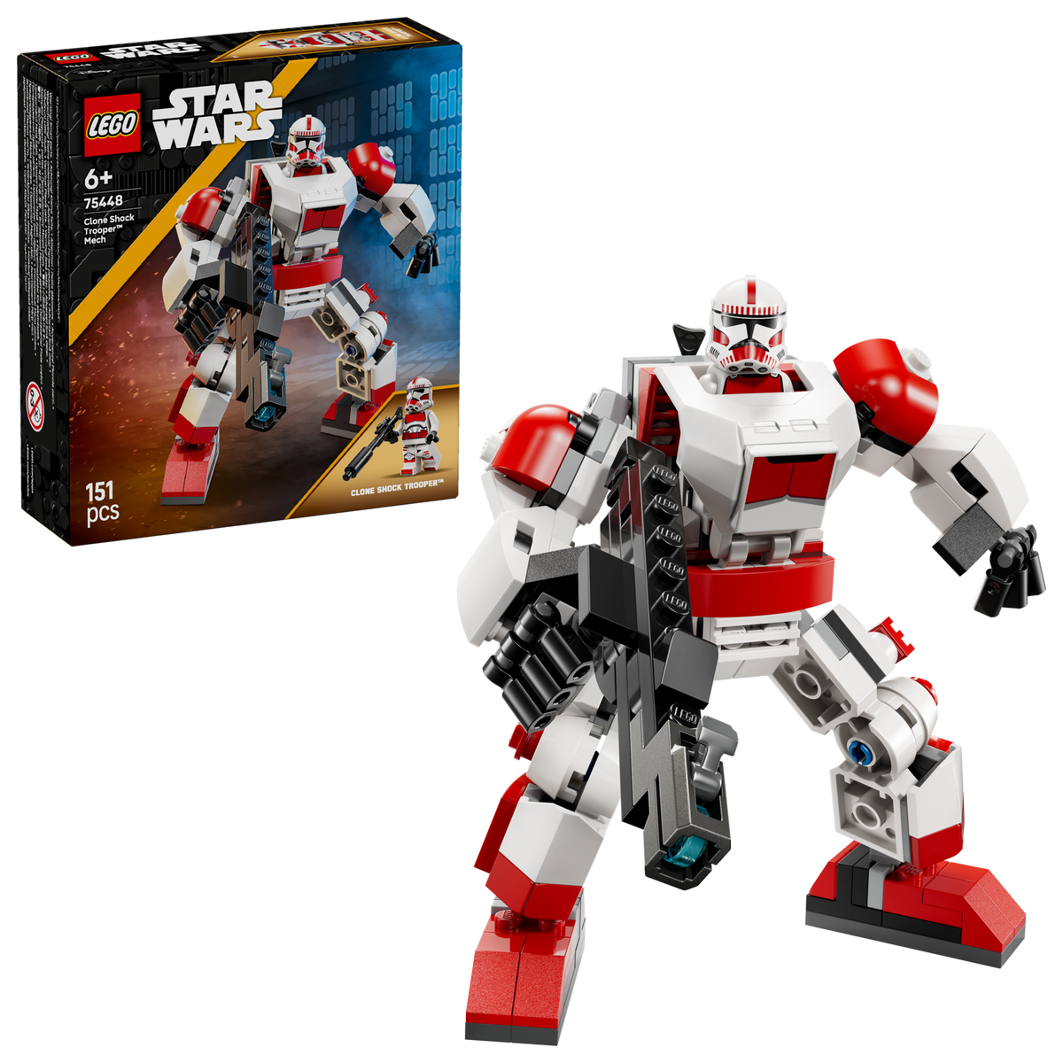 LEGO Star Wars Clone Shock Trooper Mech 75448-Bricking Lebanon