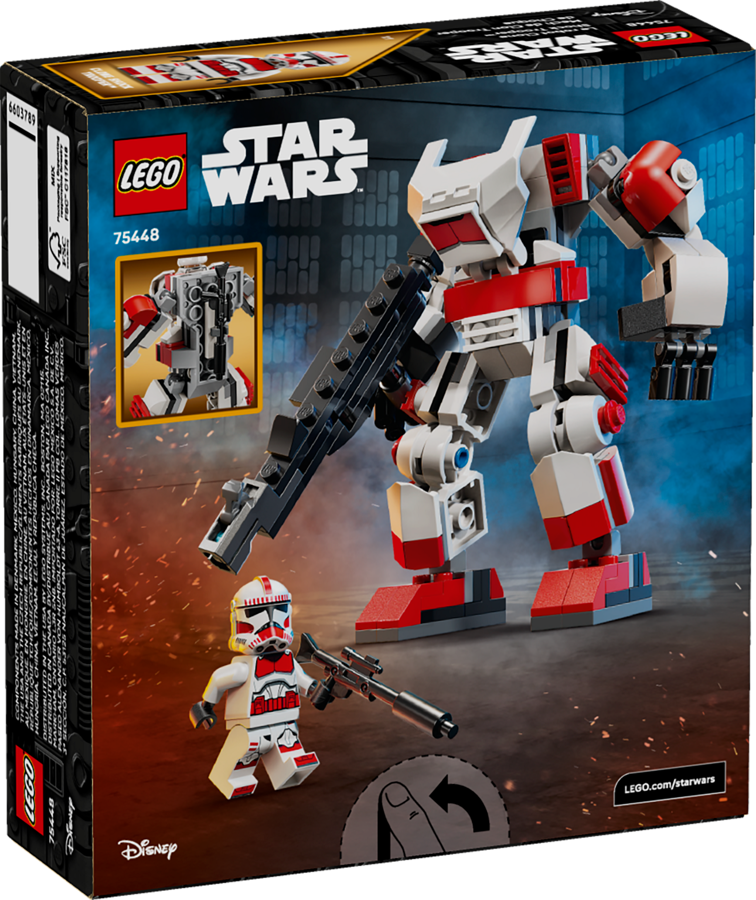 LEGO Star Wars Clone Shock Trooper Mech 75448 Building Toy Set-Lego / Star Wars-Bricking Lebanon