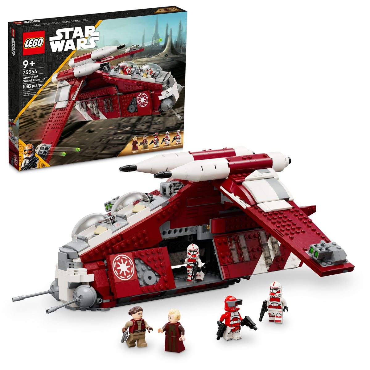 LEGO Star Wars Coruscant Guard Gunship 75354-Bricking Lebanon