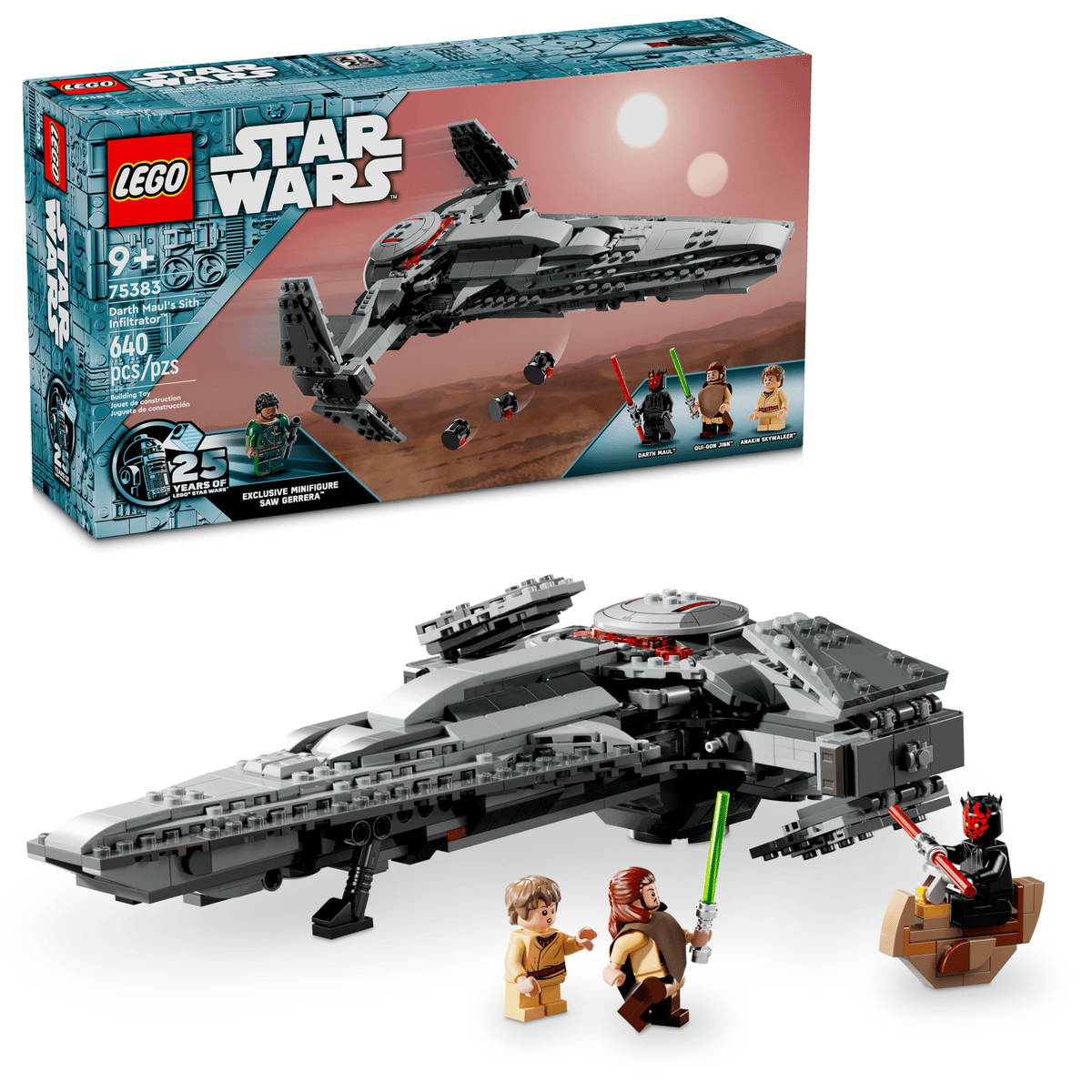 LEGO Star Wars Darth Maul's Sith Infiltrator 75383-Bricking Lebanon
