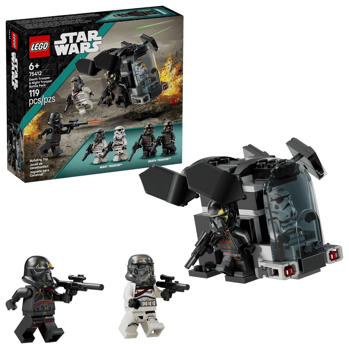 LEGO Star Wars Death Trooper & Night Trooper Battle Pack 75412-Bricking Lebanon