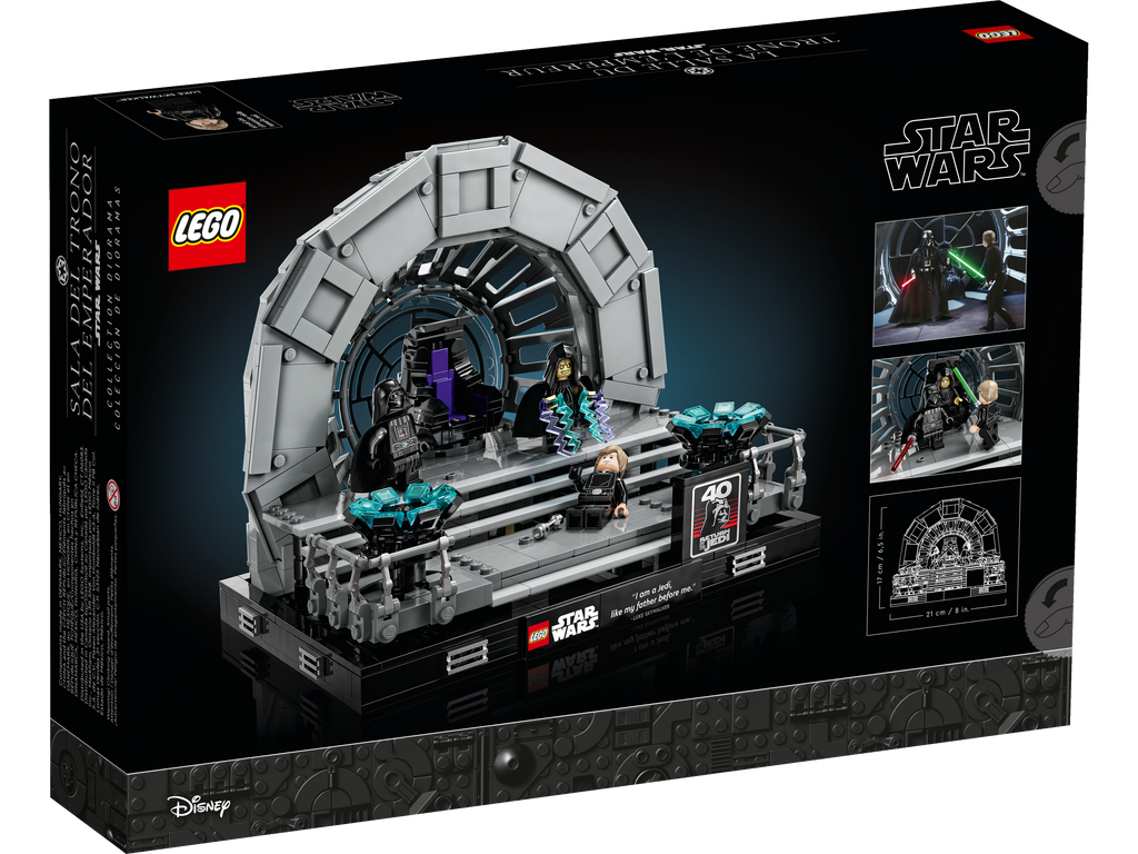 LEGO Star Wars Emperor's Throne Room Diorama 75352