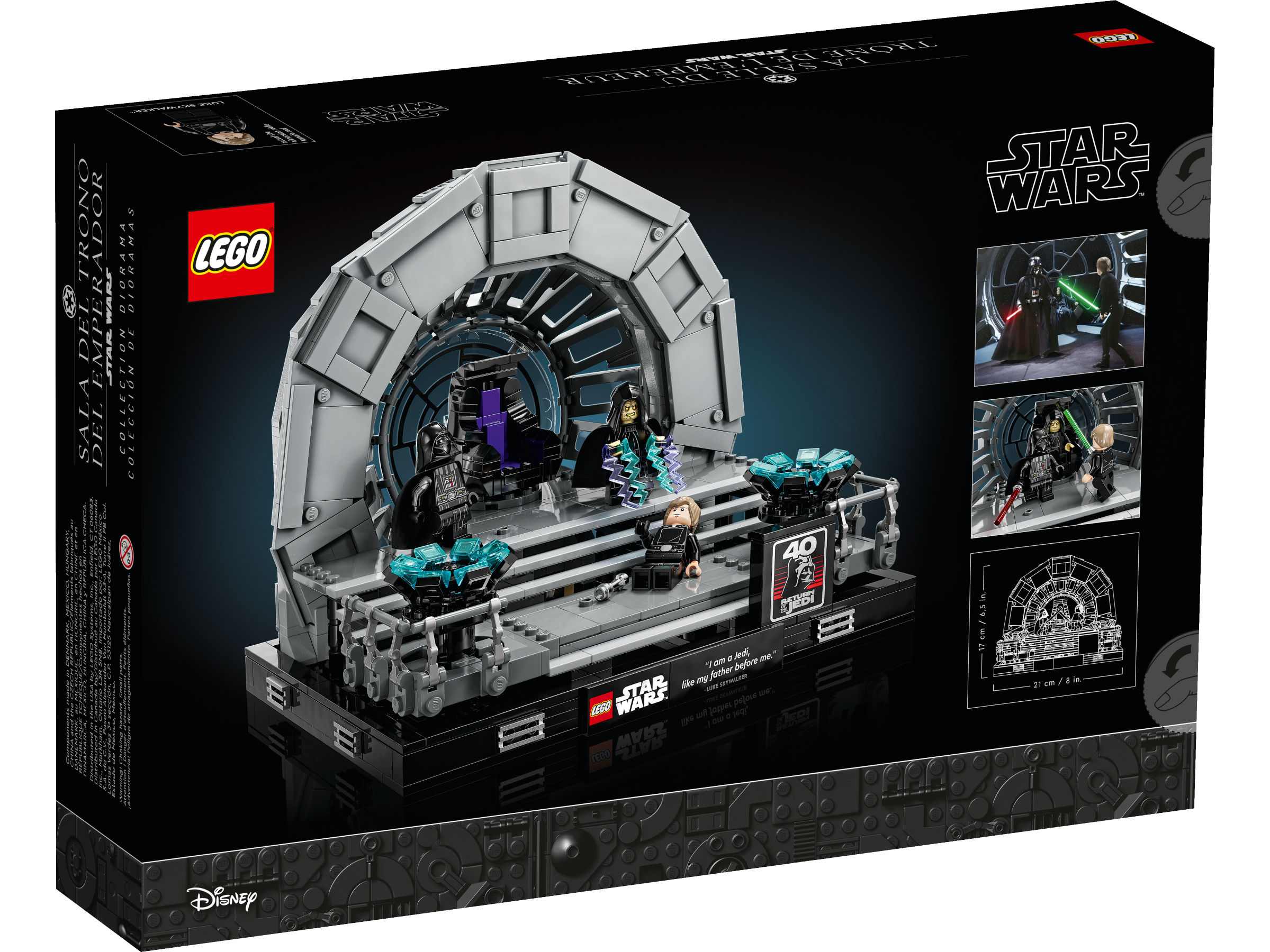 LEGO Star Wars Emperor's Throne Room Diorama 75352