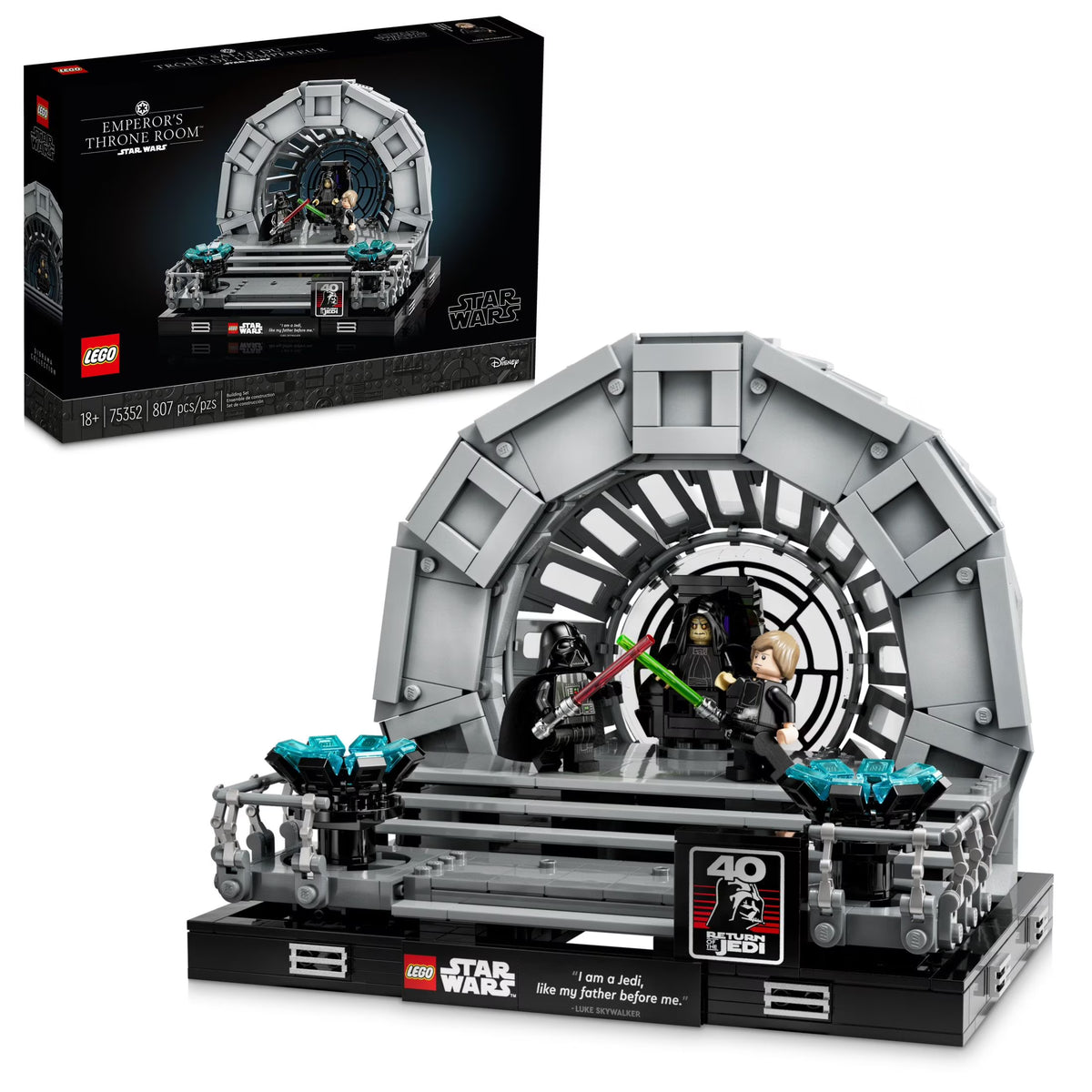 LEGO Star Wars Emperor's Throne Room Diorama 75352-Bricking Lebanon