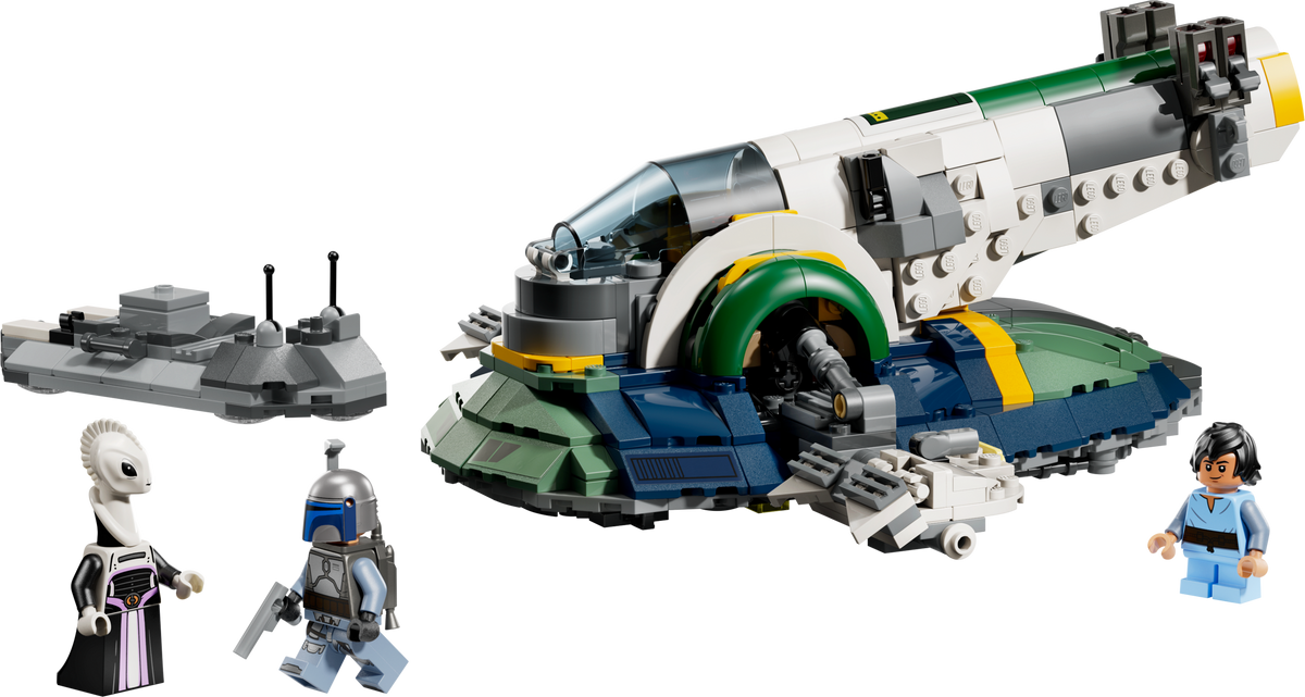 LEGO Star Wars Jango Fett's Starship 75433-Bricking Lebanon