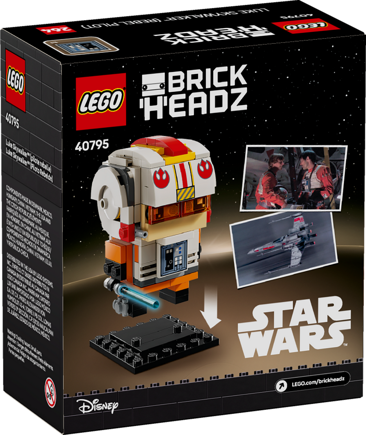 LEGO Star Wars Luke Skywalker (Rebel Pilot) 40795-Bricking Lebanon