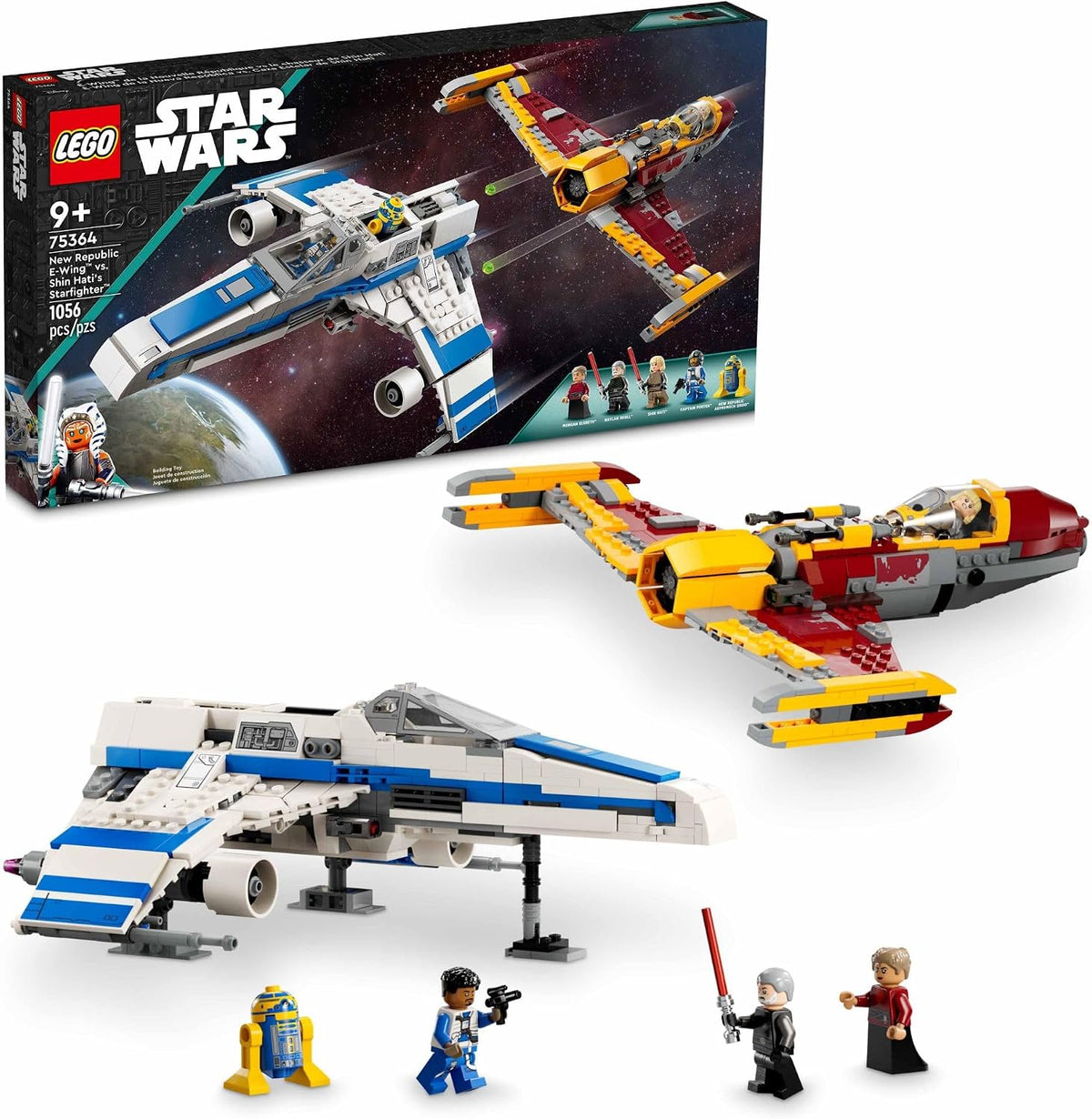 LEGO Star Wars New Republic E-Wing vs. Shin Hati’s Starfighter 75364-Bricking Lebanon