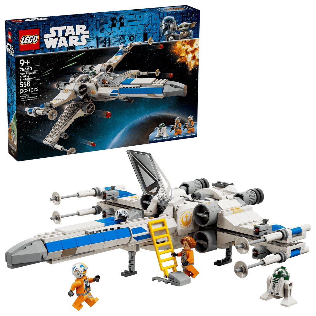 LEGO Star Wars New Republic X Wing Starfighter Set 75460-Bricking Lebanon