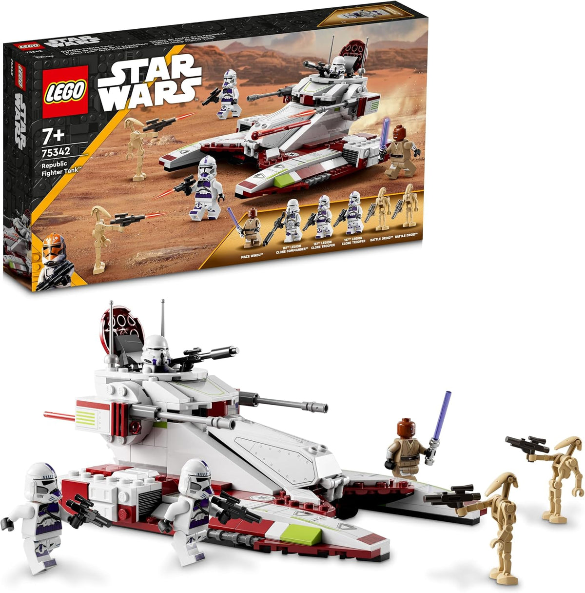 LEGO Star Wars Republic Fighter Tank 75342-Bricking Lebanon