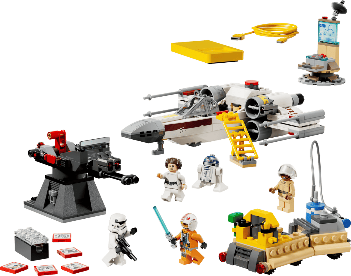 LEGO Star Wars SMART Play Luke's Red Five X Wing Interactive Set 75423-Bricking Lebanon