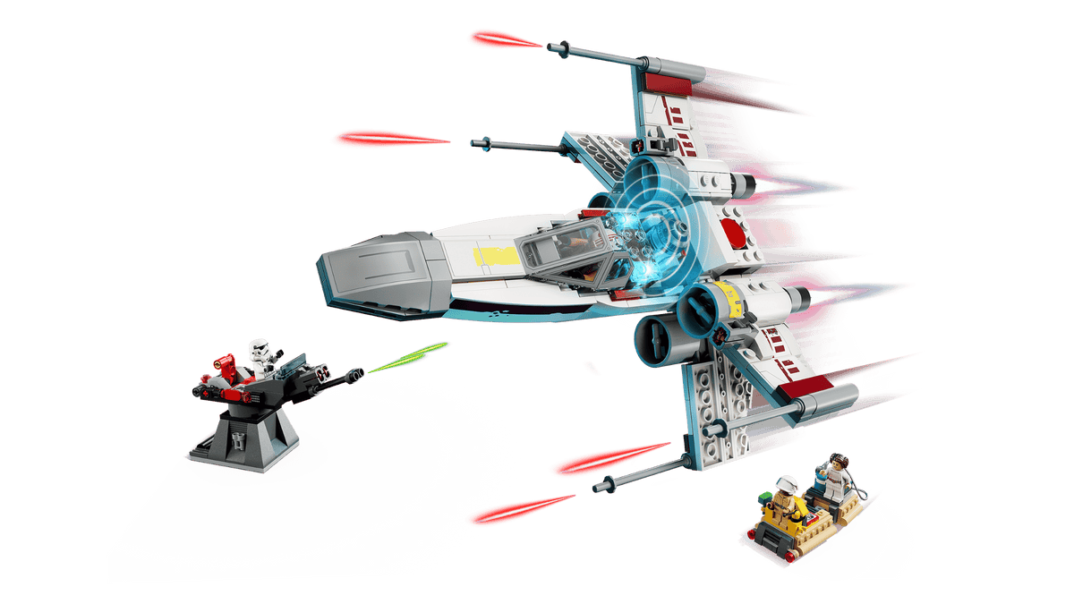 LEGO Star Wars SMART Play Luke's Red Five X Wing Interactive Set 75423-Bricking Lebanon