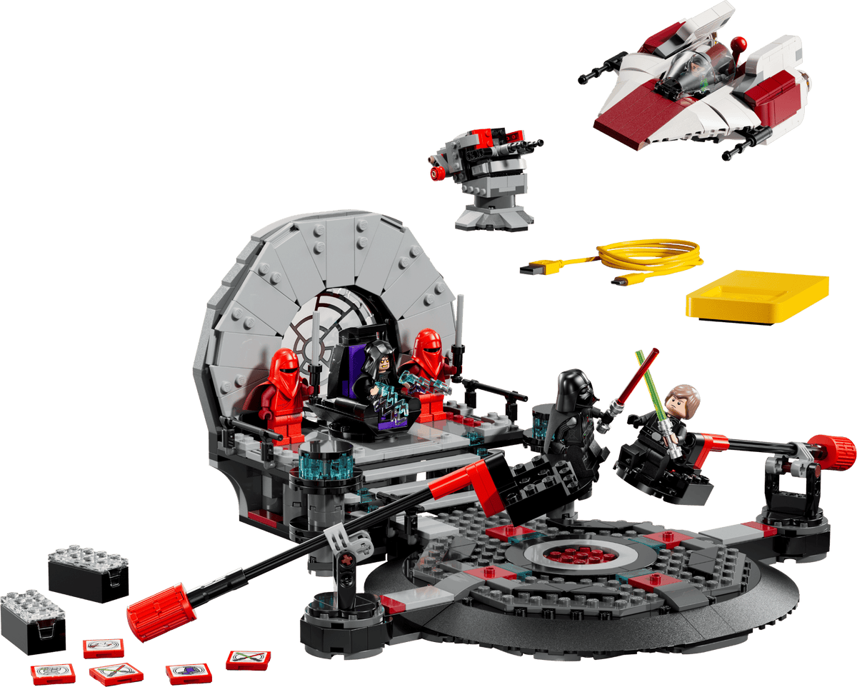 LEGO Star Wars SMART Play Throne Room Duel & A-Wing 75427-Bricking Lebanon