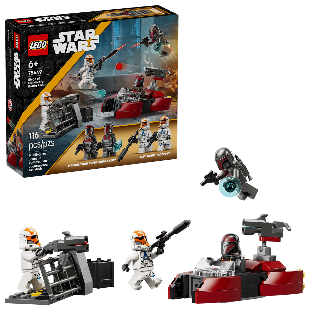 LEGO Star Wars Siege of Mandalore Battle Pack 75449-Bricking Lebanon