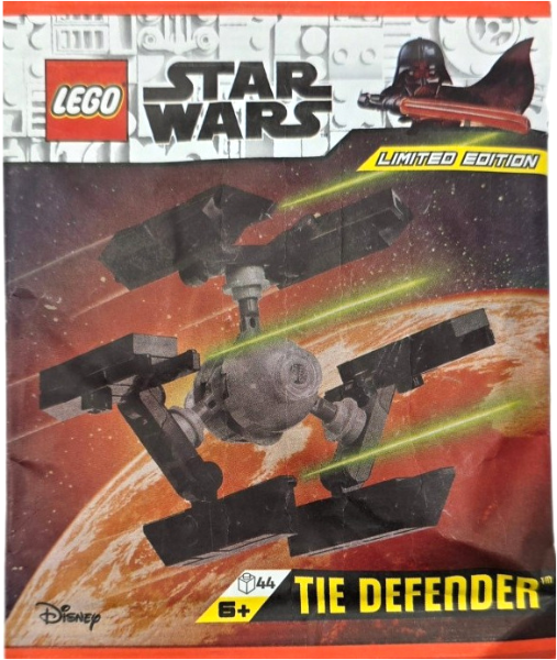 LEGO Star Wars TIE Defender Paper Bag