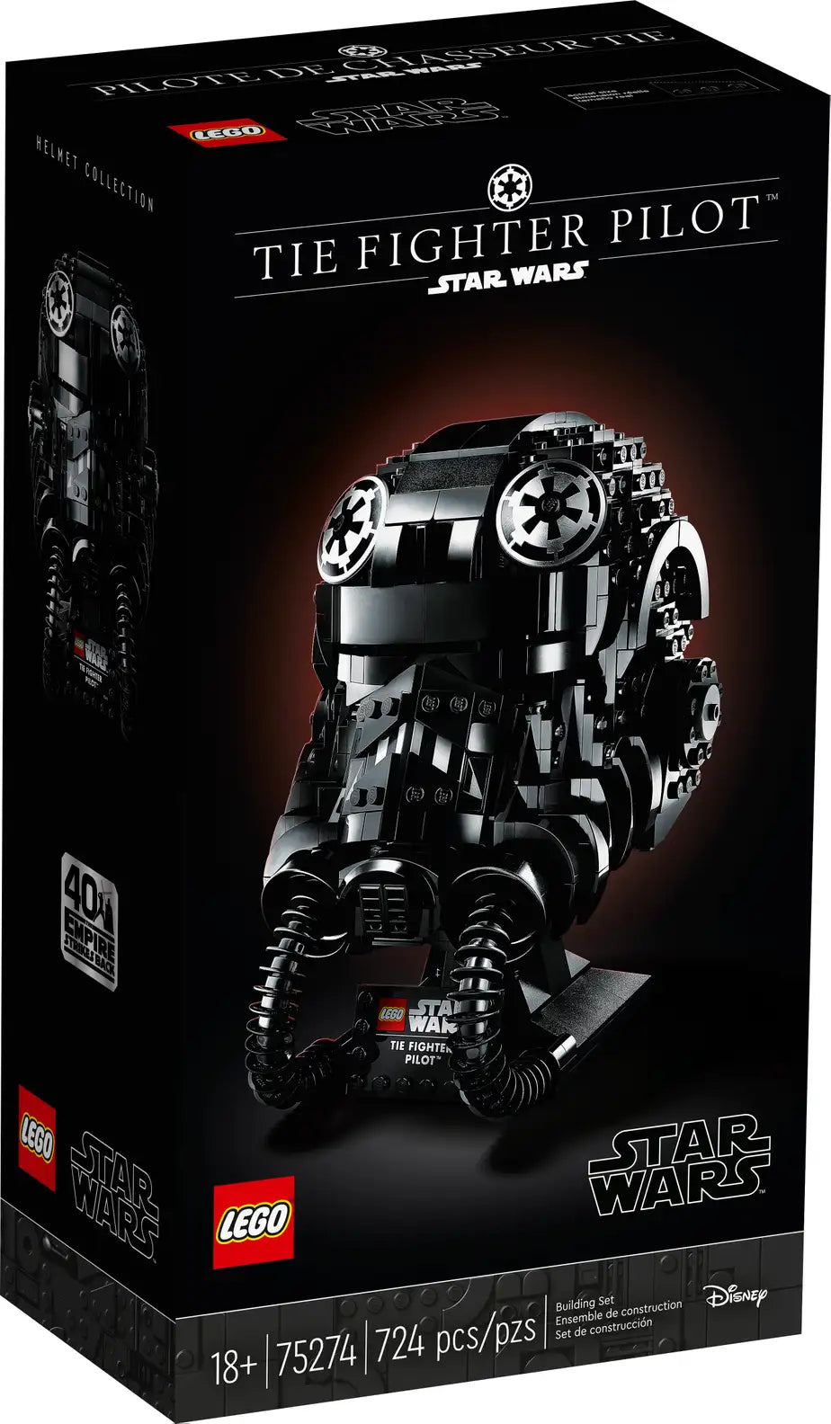 LEGO Star Wars TIE Fighter Pilot Helmet 75274-Bricking Lebanon