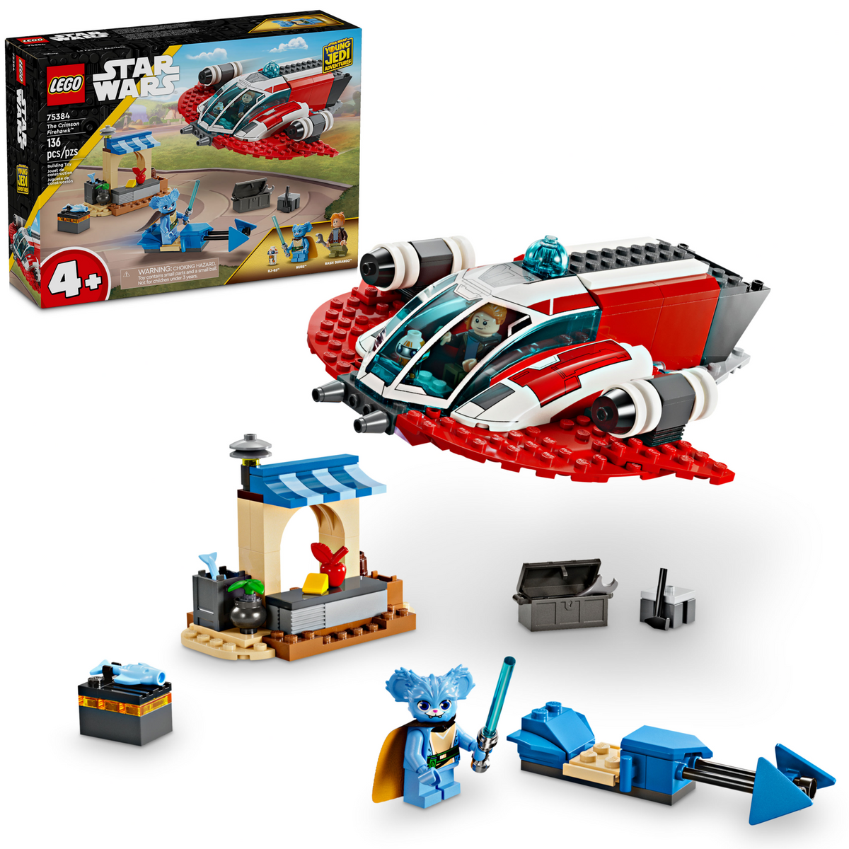 LEGO Star Wars The Crimson Firehawk Starship 75384-Bricking Lebanon