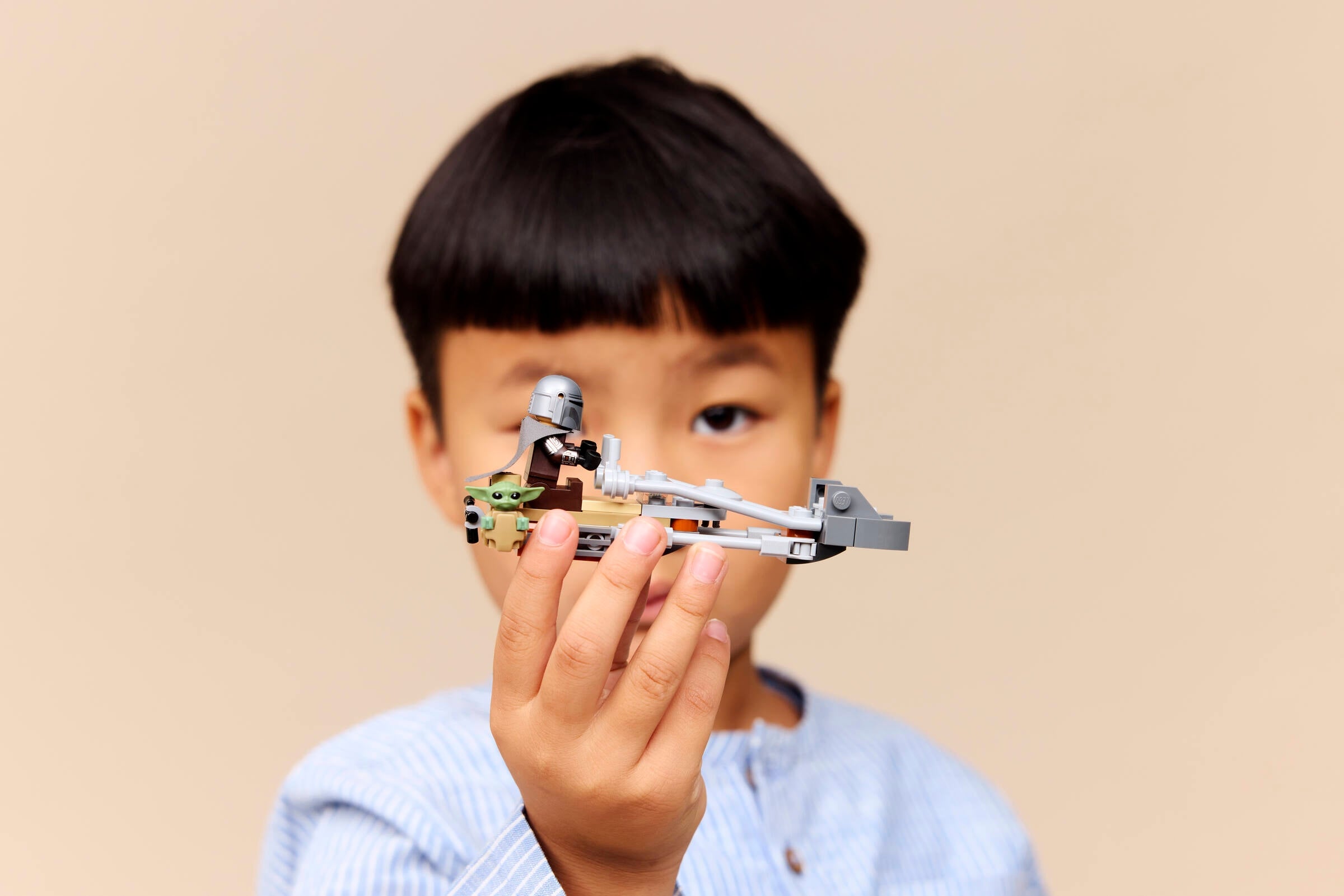 LEGO Star Wars The Mandalorian and Grogu Speeder Bike Set-Lego / Star Wars-Bricking Lebanon