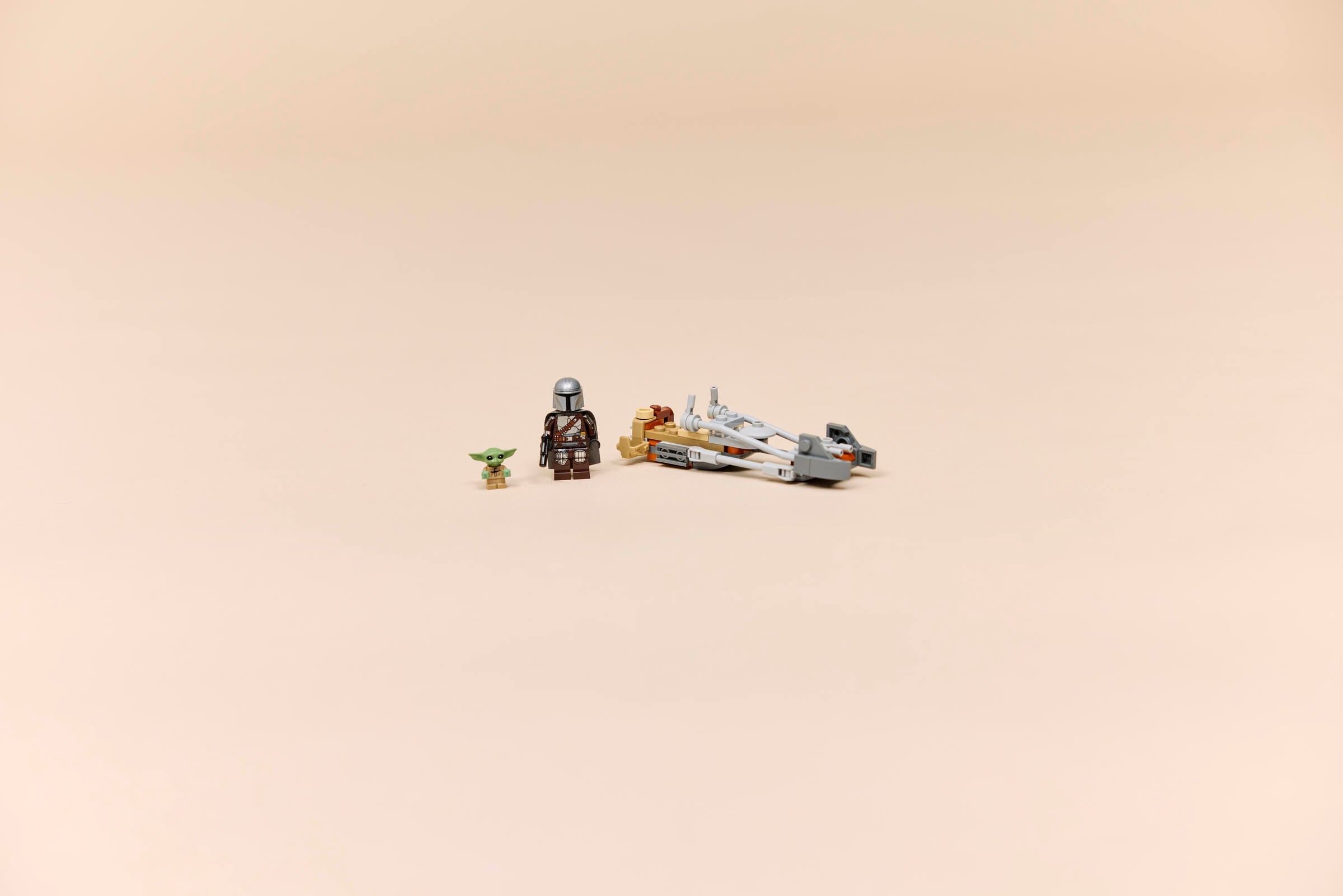 LEGO Star Wars The Mandalorian and Grogu Speeder Bike Set-Lego / Star Wars-Bricking Lebanon