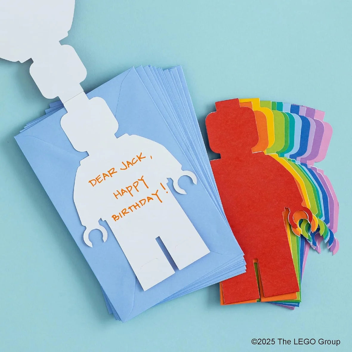 LEGO Stationery Minifigure Notecards 9781797234700-Bricking Lebanon