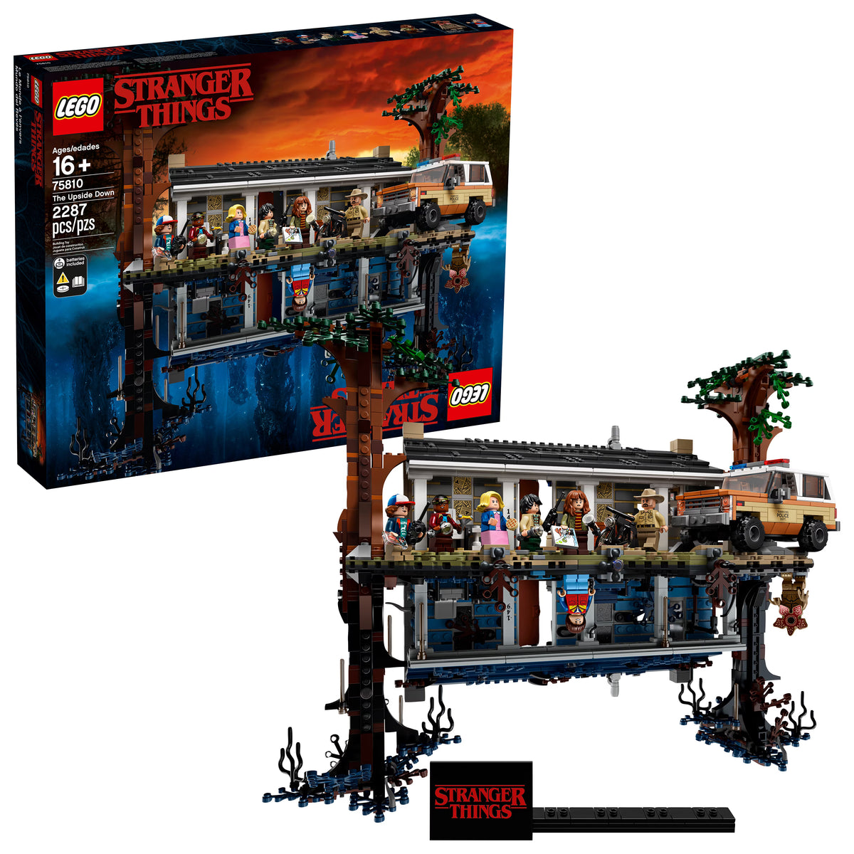 LEGO Stranger Things The Up-Side Down 75810-Bricking Lebanon