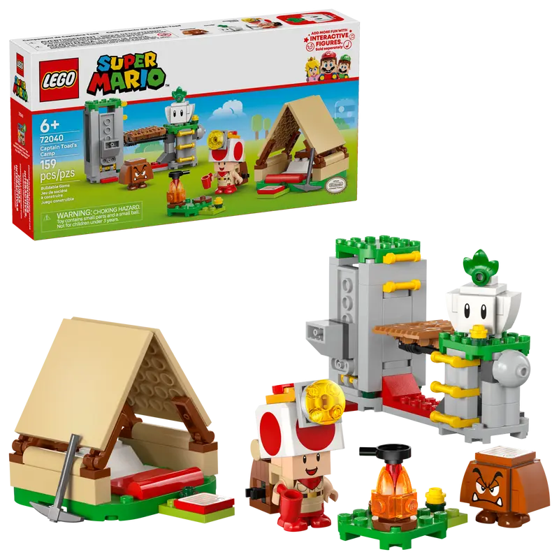 LEGO Super Mario Captain Toad's Camp 72040-Bricking Lebanon