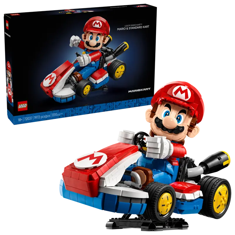 LEGO Super Mario Mario Kart Mario & Standard Kart 72037-Bricking Lebanon
