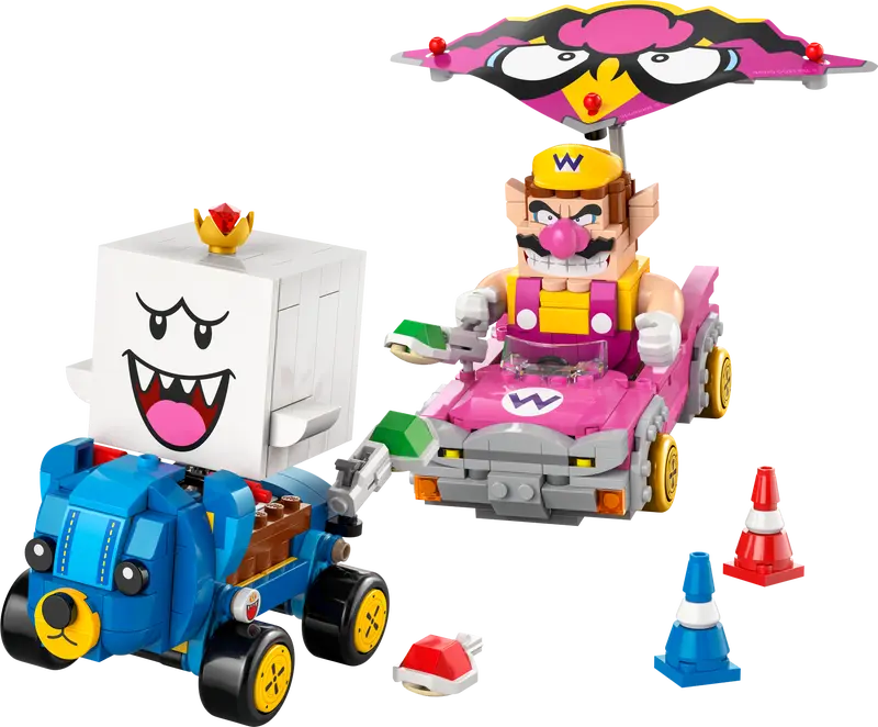 LEGO Super Mario Mario Kart Wario & King Boo 72038-Bricking Lebanon