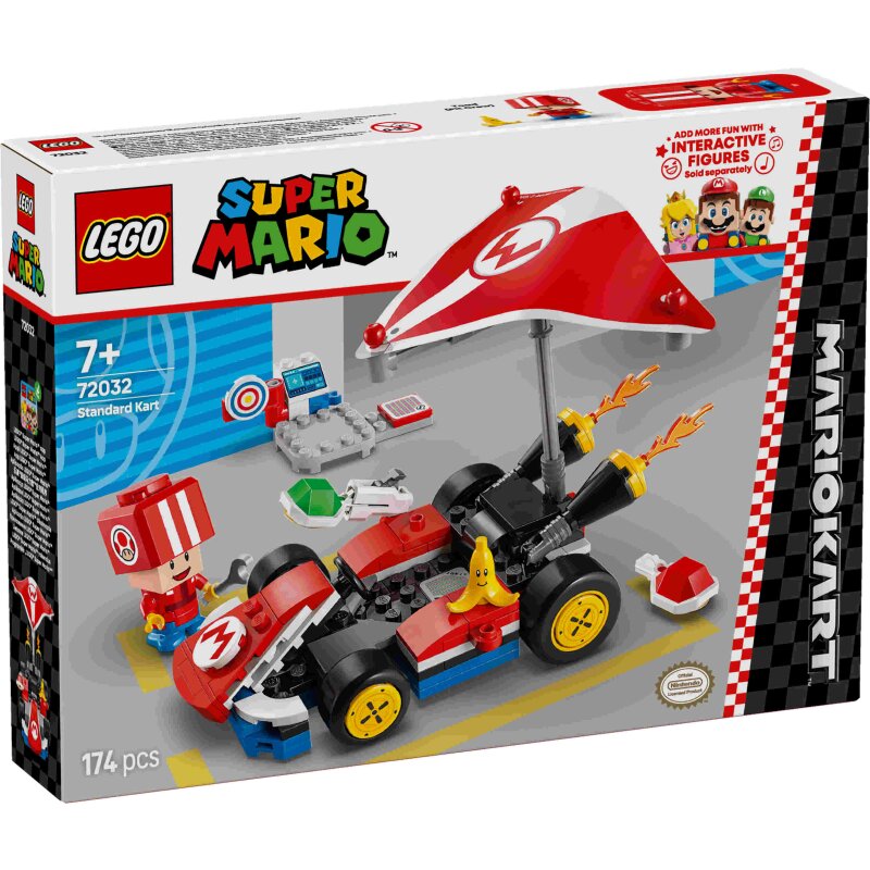 LEGO Super Mario Mario Standard Kart 72032-Bricking Lebanon