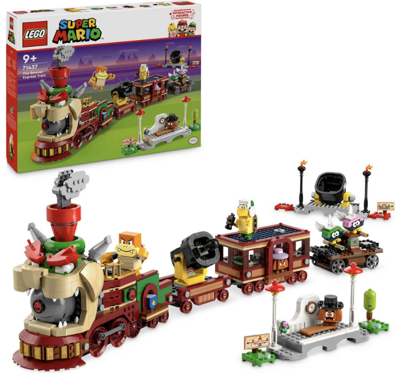 LEGO Super Mario The Bowser Express Train 71437-Bricking Lebanon
