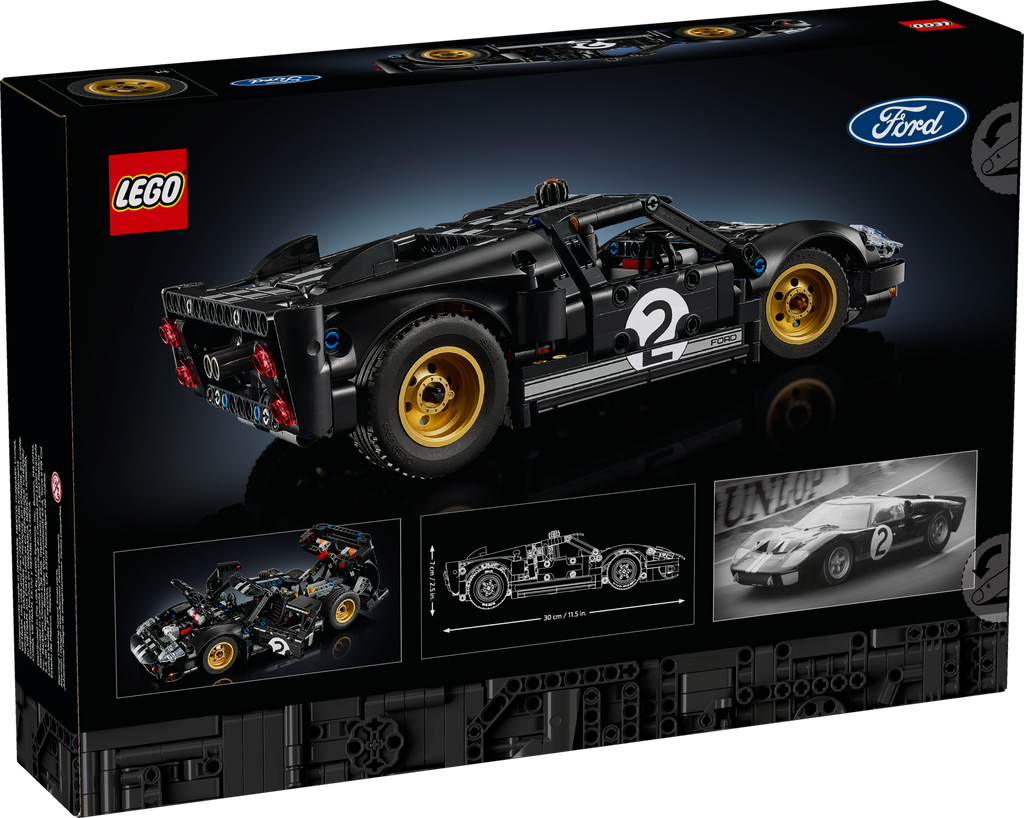LEGO Technic 1966 Ford GT40 MKII Race Car Building Set 42223-Lego / Technic-Bricking Lebanon