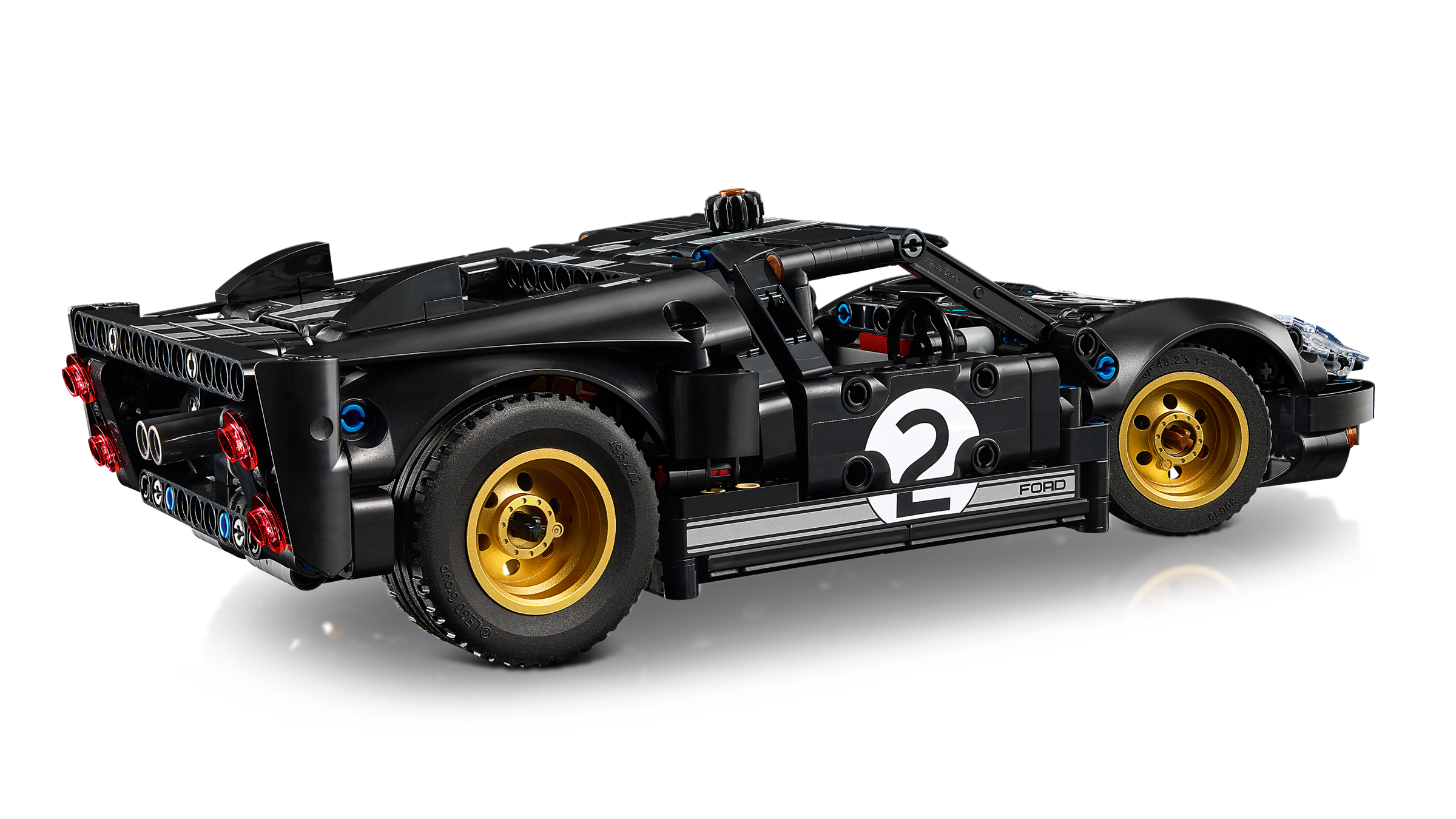 LEGO Technic 1966 Ford GT40 MKII Race Car Building Set 42223-Lego / Technic-Bricking Lebanon