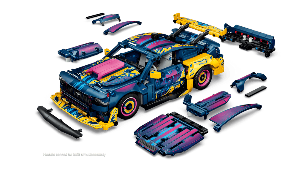 LEGO Technic Custom Garage Ford Mustang GT Car - 42236