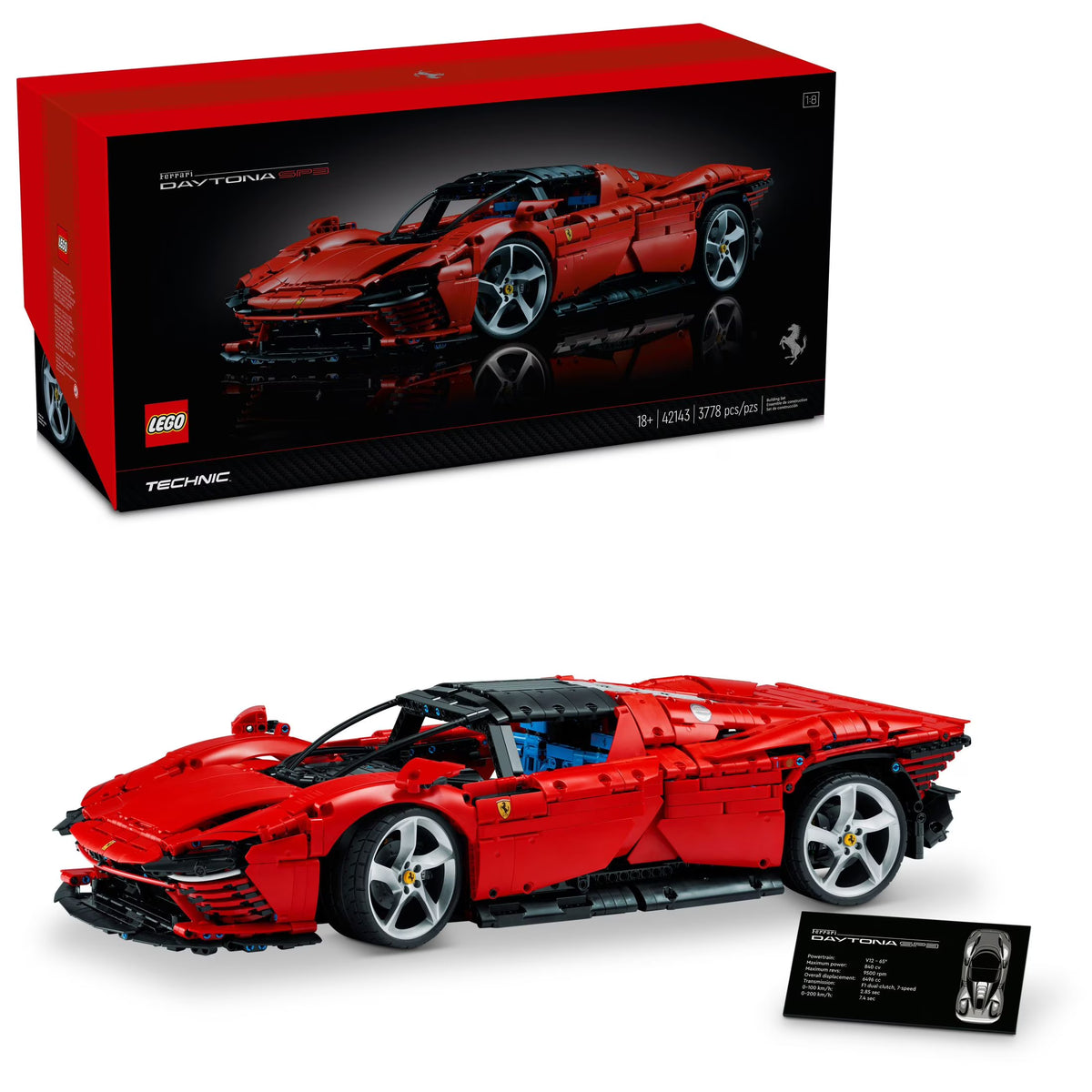 LEGO Technic Ferrari Daytona 42143