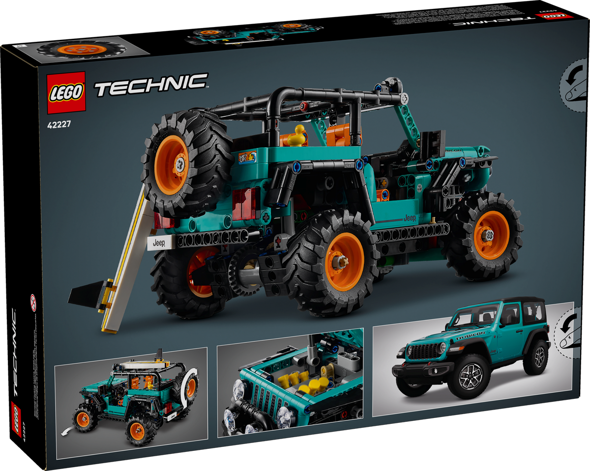 LEGO Technic Jeep Wrangler Rubicon SUV 42227-Bricking Lebanon