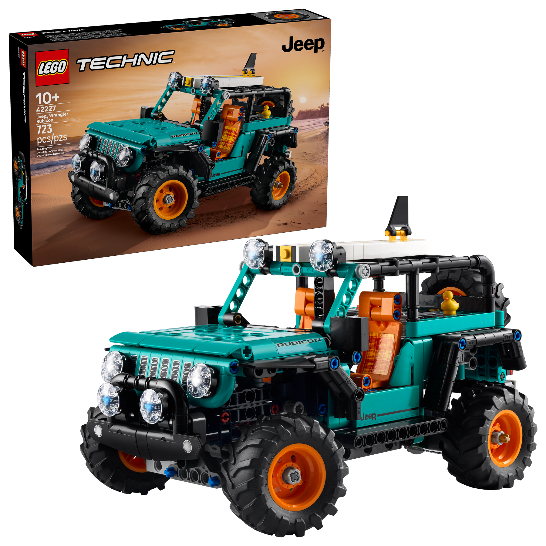 LEGO Technic Jeep Wrangler Rubicon SUV 42227 Building Set-42227-Bricking Lebanon
