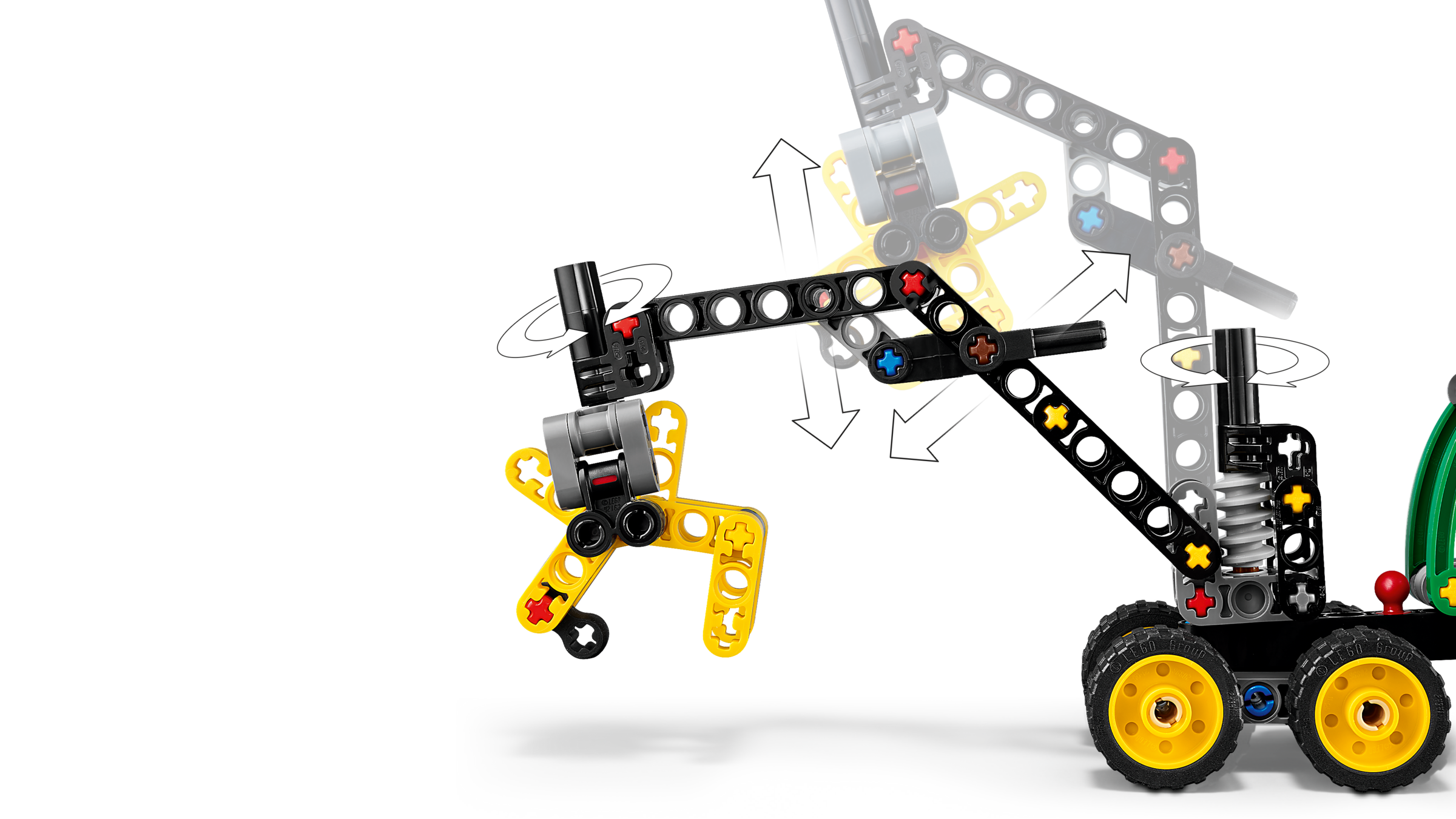 LEGO Technic John Deere 1470H Wheeled Harvester Building Toy Set-Lego / Technic-Bricking Lebanon