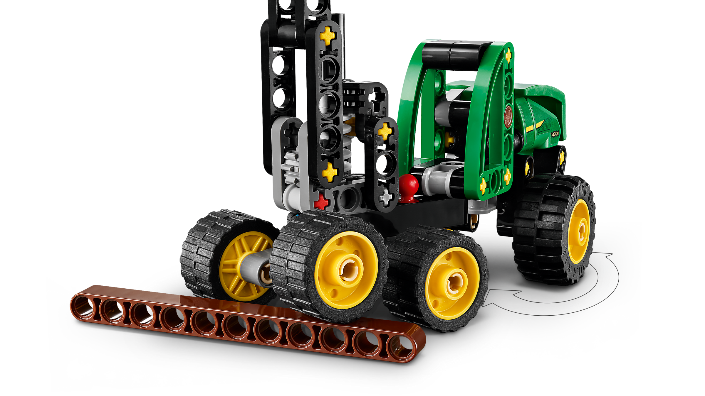 LEGO Technic John Deere 1470H Wheeled Harvester Building Toy Set-Lego / Technic-Bricking Lebanon
