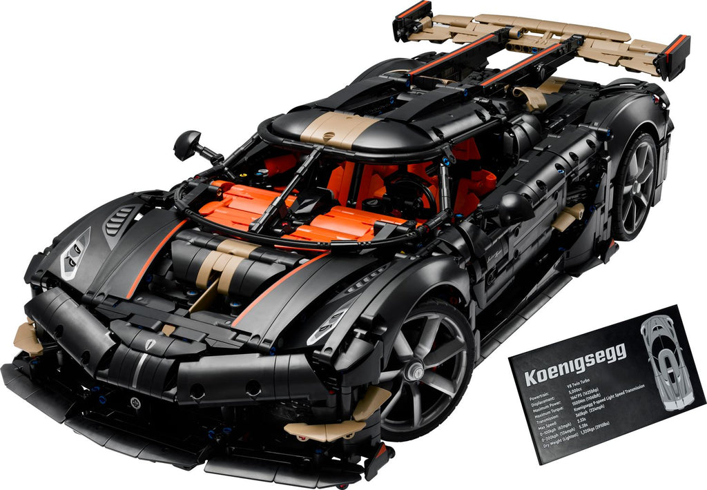 LEGO Technic Koenigsegg Sadair's Spear Megacar 42232-Bricking Lebanon