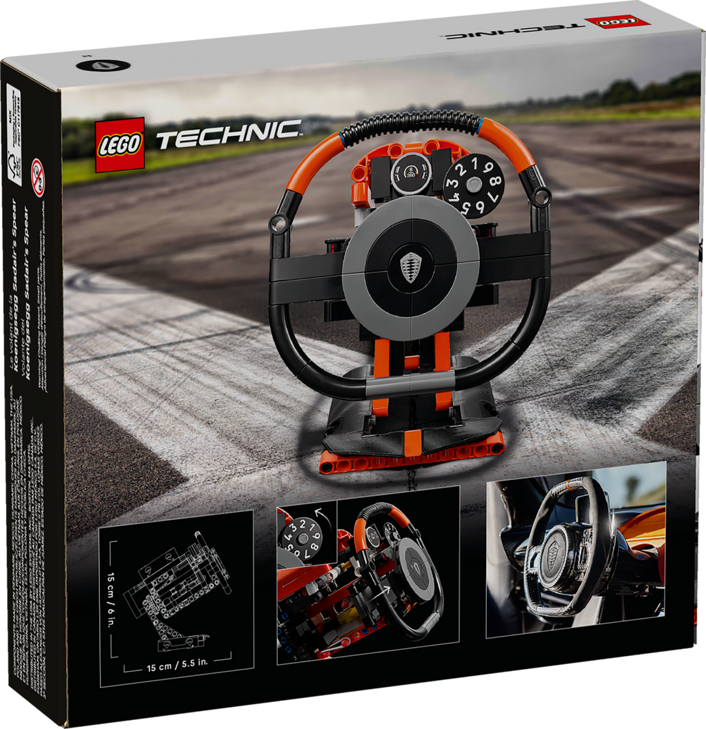 LEGO Technic - Koenigsegg Sadair's Spear Steering Wheel - 40894
