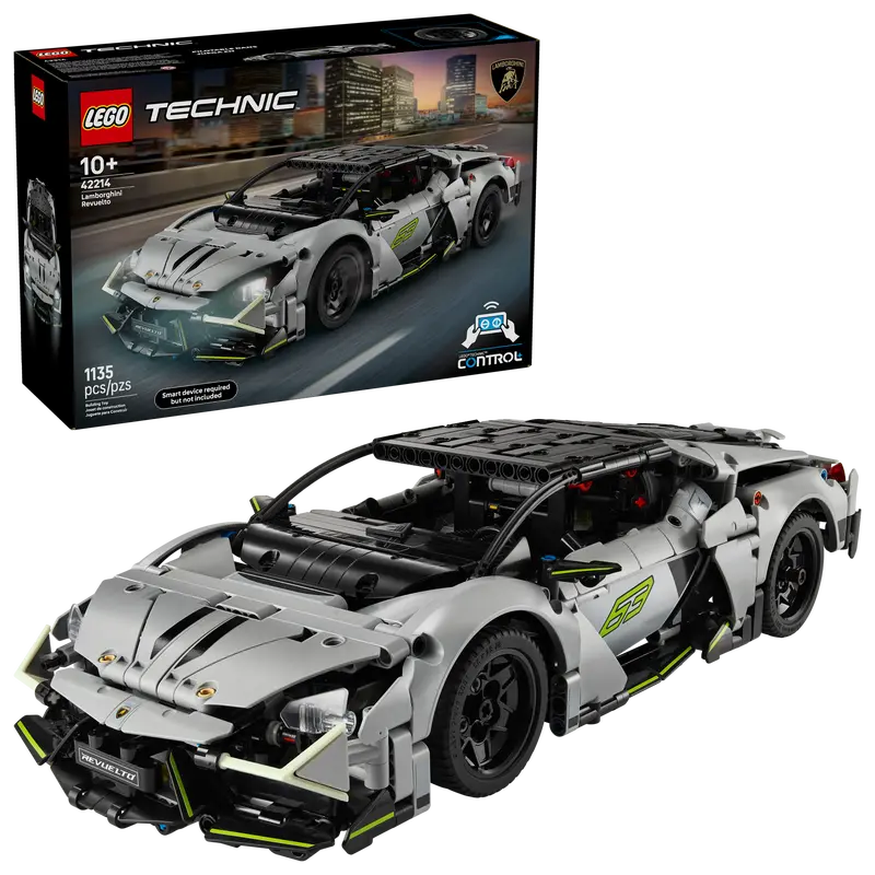 LEGO Technic Lamborghini Revuelto Super Sports Car 42214-Bricking Lebanon