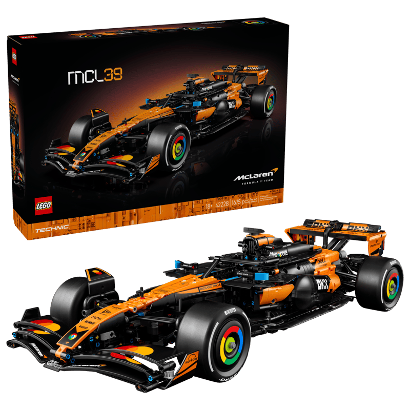 LEGO Technic McLaren MCL39 F1 Race Car Model Building Set-42228-Bricking Lebanon