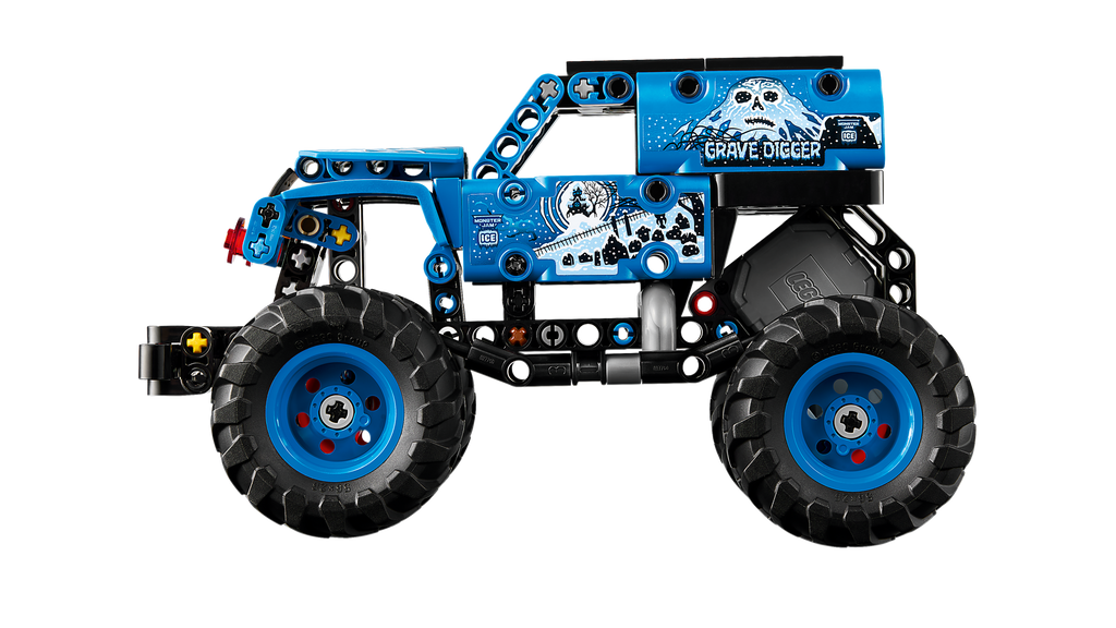 LEGO Technic Monster Jam Grave Digger Fire and Ice Truck-Lego / Technic-Bricking Lebanon
