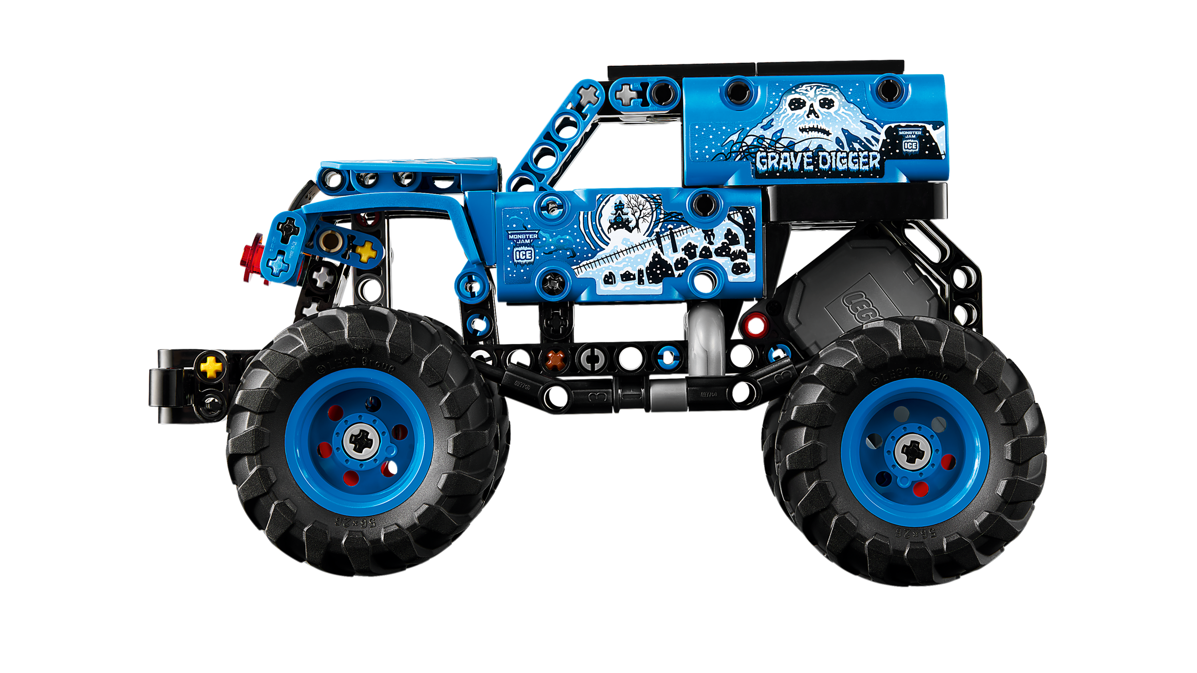 LEGO Technic Monster Jam Grave Digger Fire and Ice Truck-Lego / Technic-Bricking Lebanon