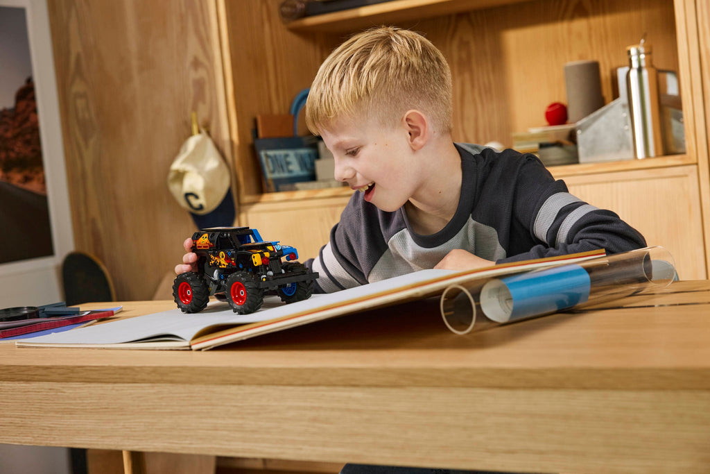 LEGO Technic Monster Jam Grave Digger Fire and Ice Truck-Lego / Technic-Bricking Lebanon