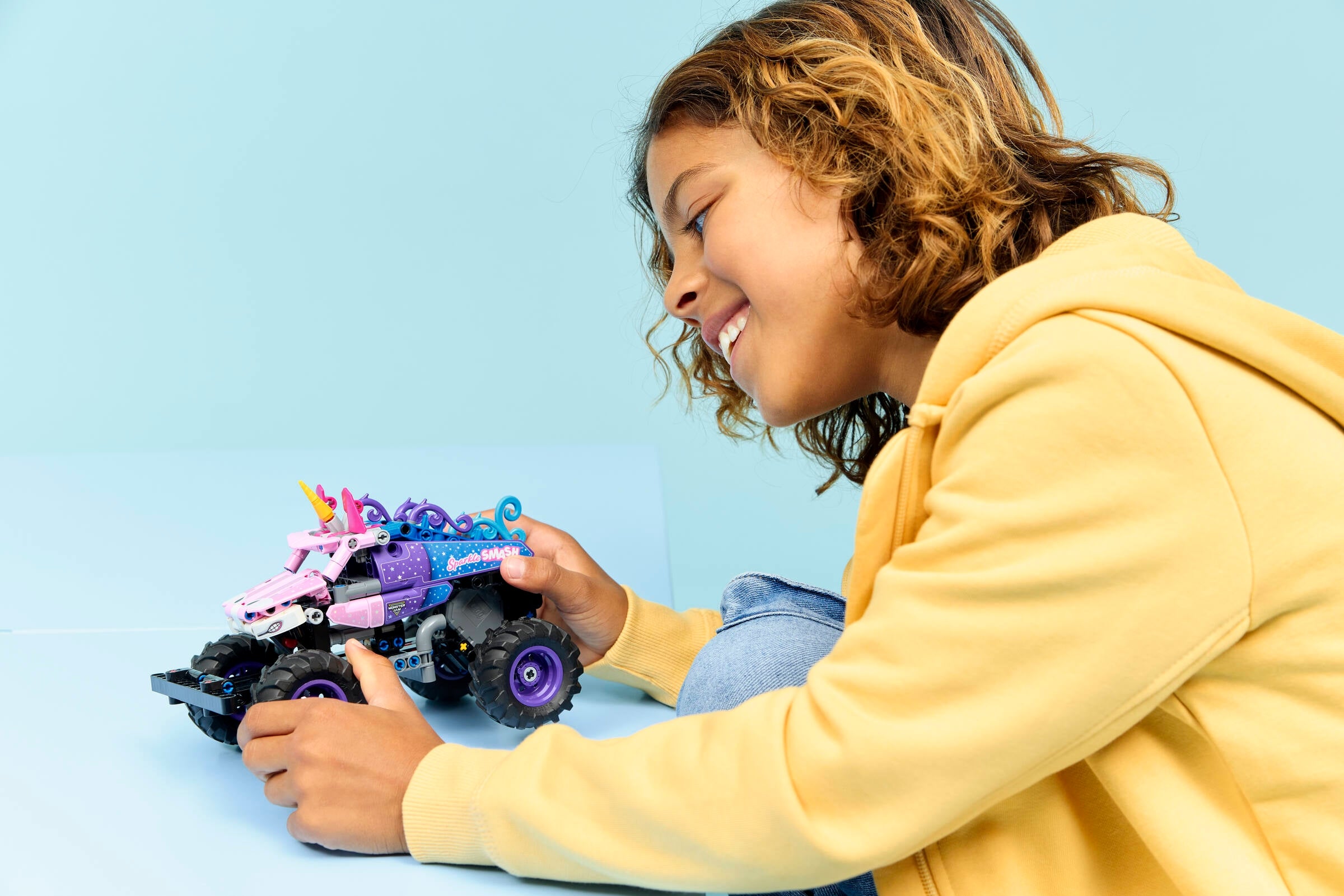 LEGO Technic Monster Jam Sparkle Smash Pull-Back Unicorn Truck 42220-Lego / Technic-Bricking Lebanon