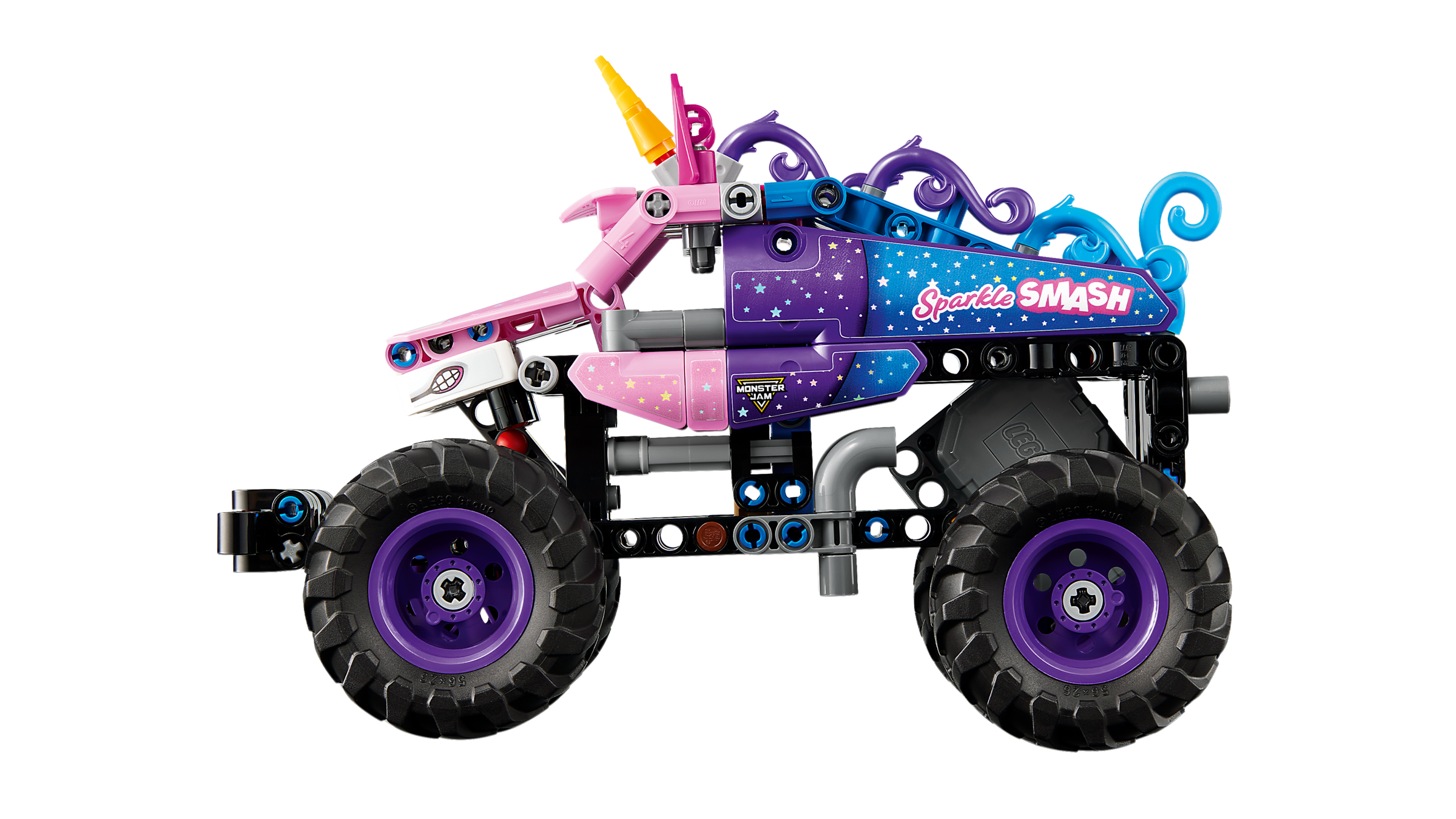 LEGO Technic Monster Jam Sparkle Smash Pull-Back Unicorn Truck 42220-Lego / Technic-Bricking Lebanon